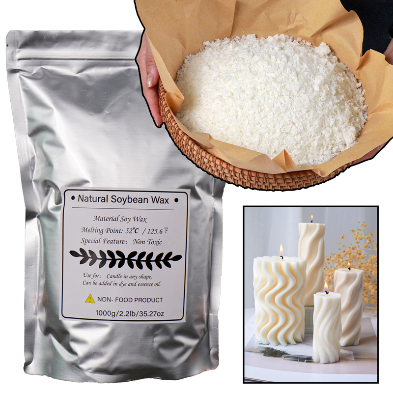 Candle Making Kit Diy - 1000g 500g 250g 100g Natural Soy