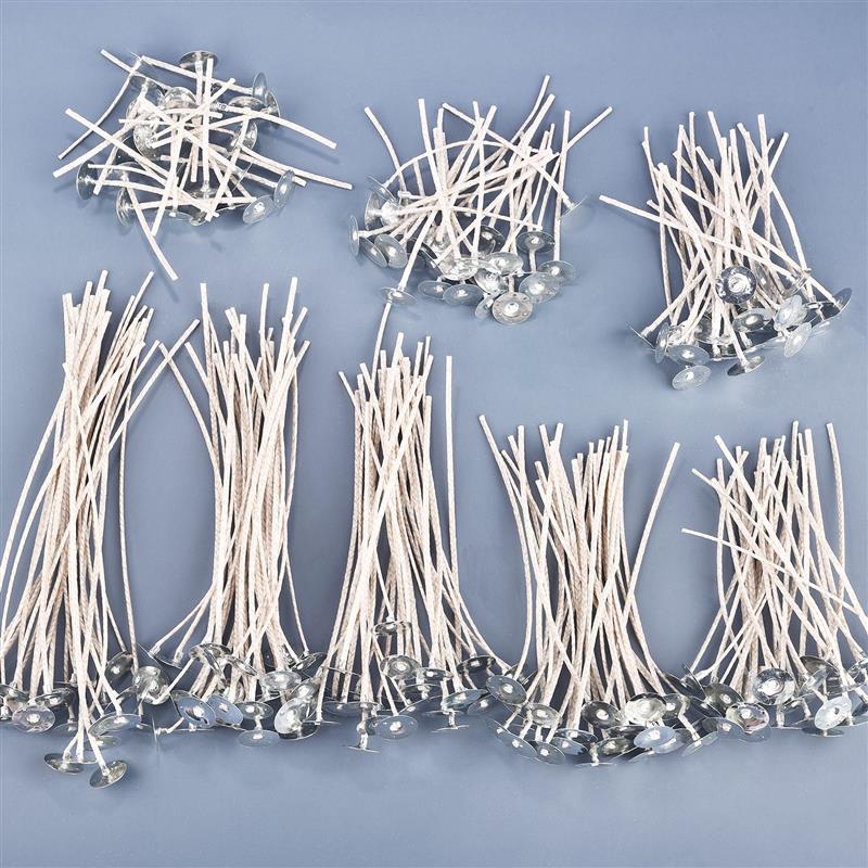 Candle Making Date Night - 30pcs Candle Wicks Low Smoke Pre-Waxed