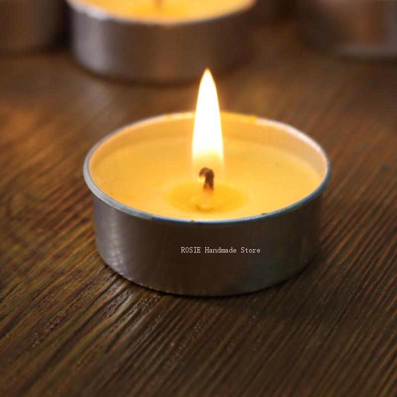 Candle Making Date Night - Empty Tea Wax Circular Aluminum Box
