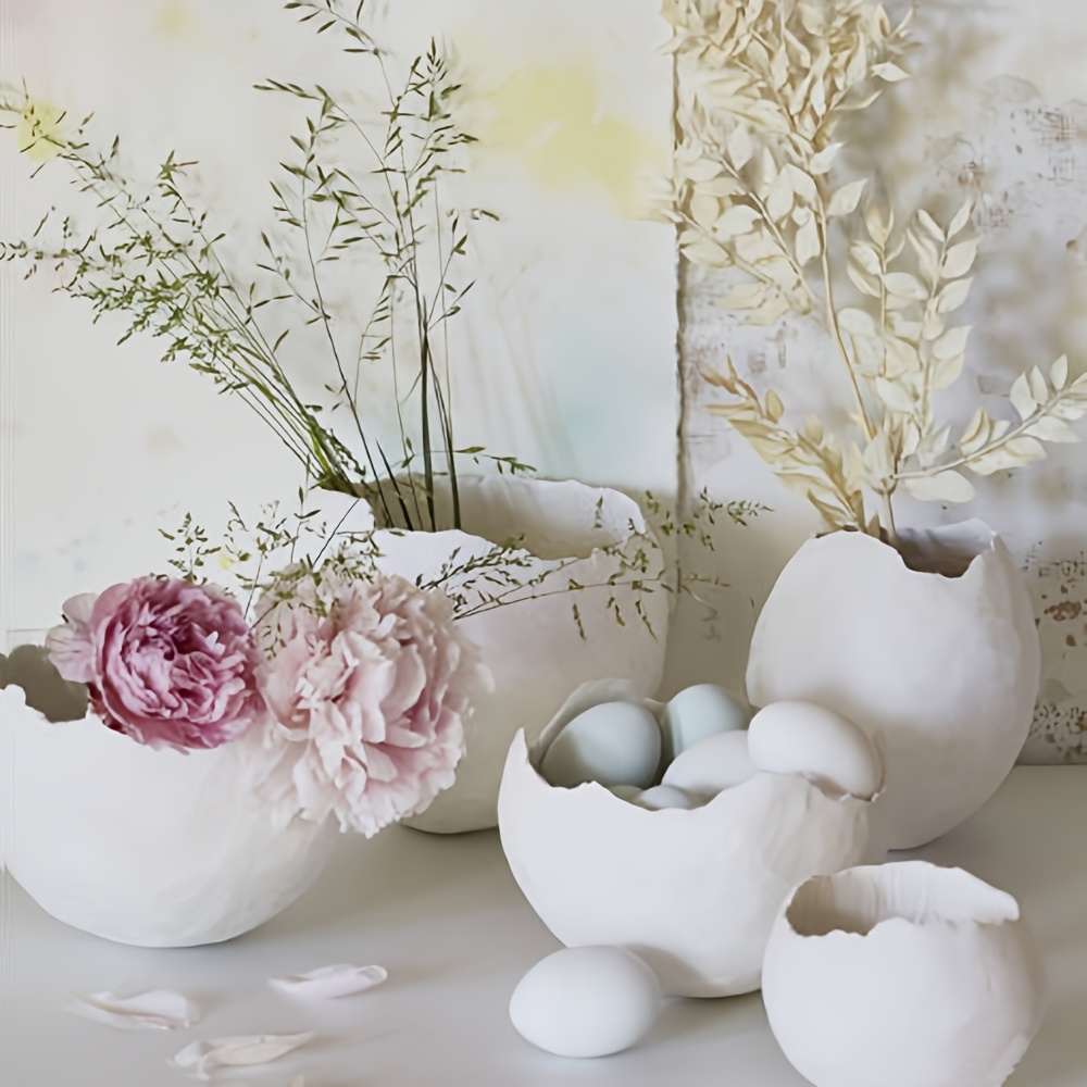 Candle Making Moulds - [Resin Mold] Silicone Egg Mold for