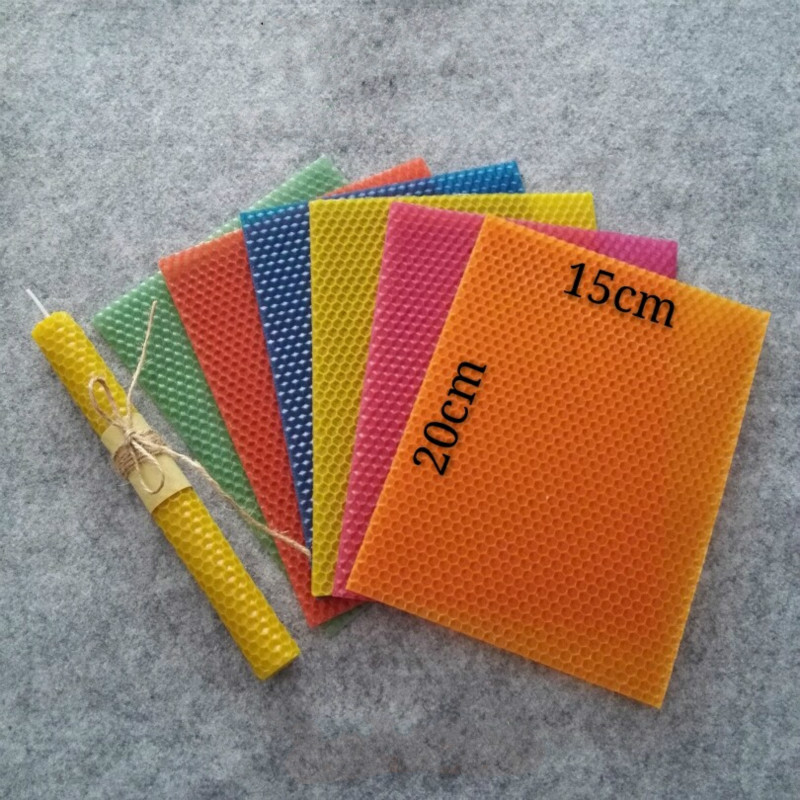 Candle Making Activity - 12pcs 15cm*20cm*0.3cm Natural Candle Material, Handmade