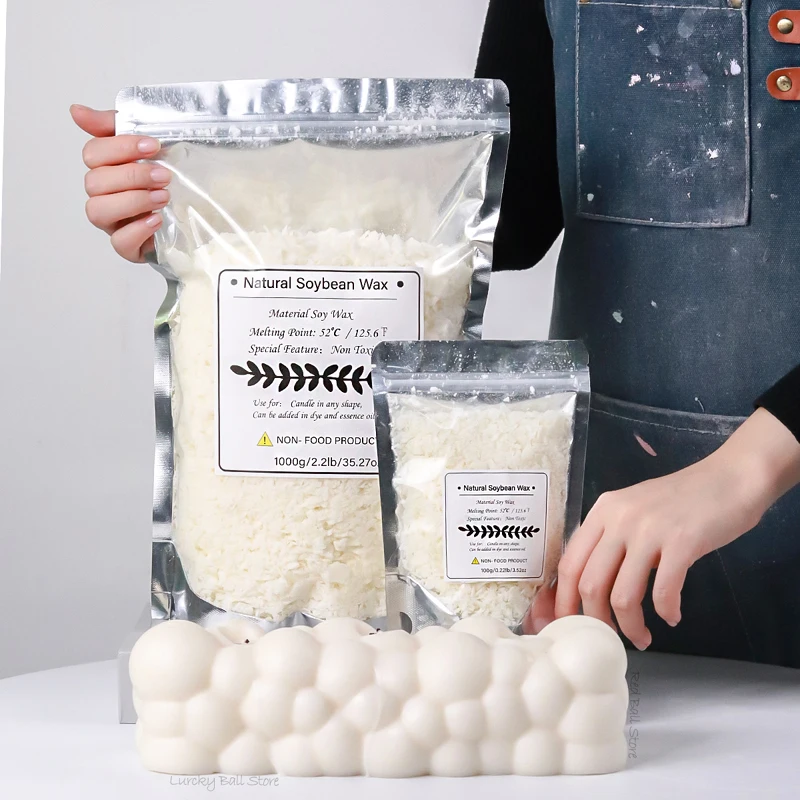 1000g 500g 250g 100g Natural S - Candle Making Kit Diy 评论和价格