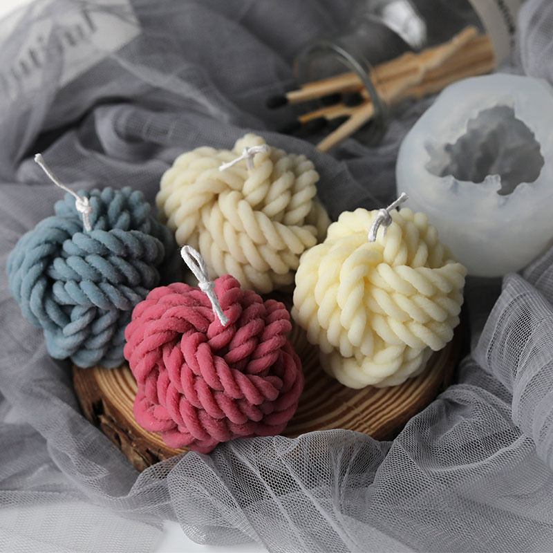 3D Wool Shape Candle Mold Scen - Candle Making Date Night 评论和价格