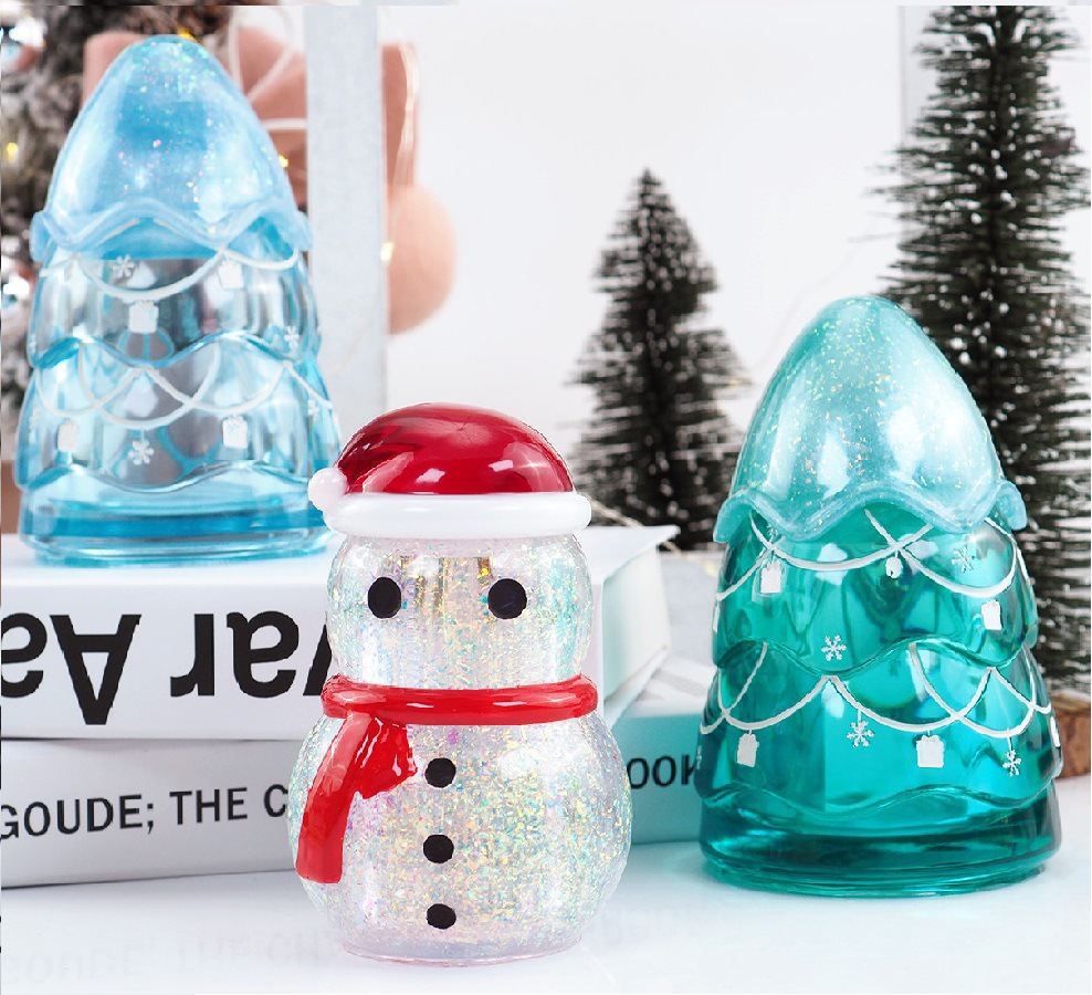 Christmas Storage Jar Epoxy Re - Kraft Box Candle 评论和价格