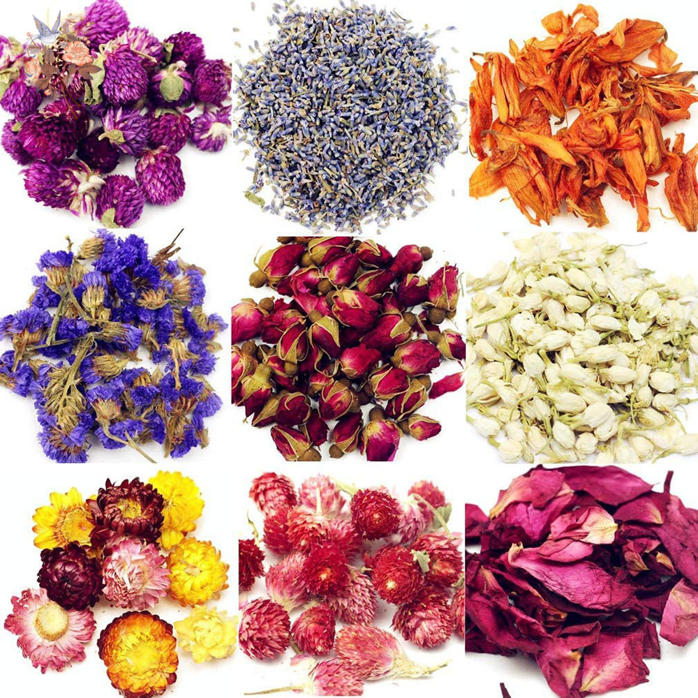 15 Bags Dried Flower Artisan K - Candle Making Bath 评论和价格
