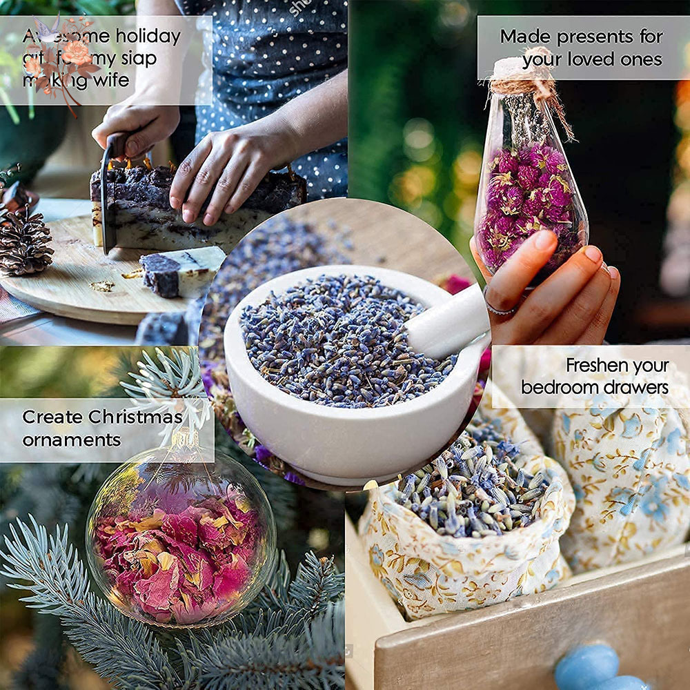 15 Bags Dried Flower Artisan K - Candle Making Bath 评论和价格
