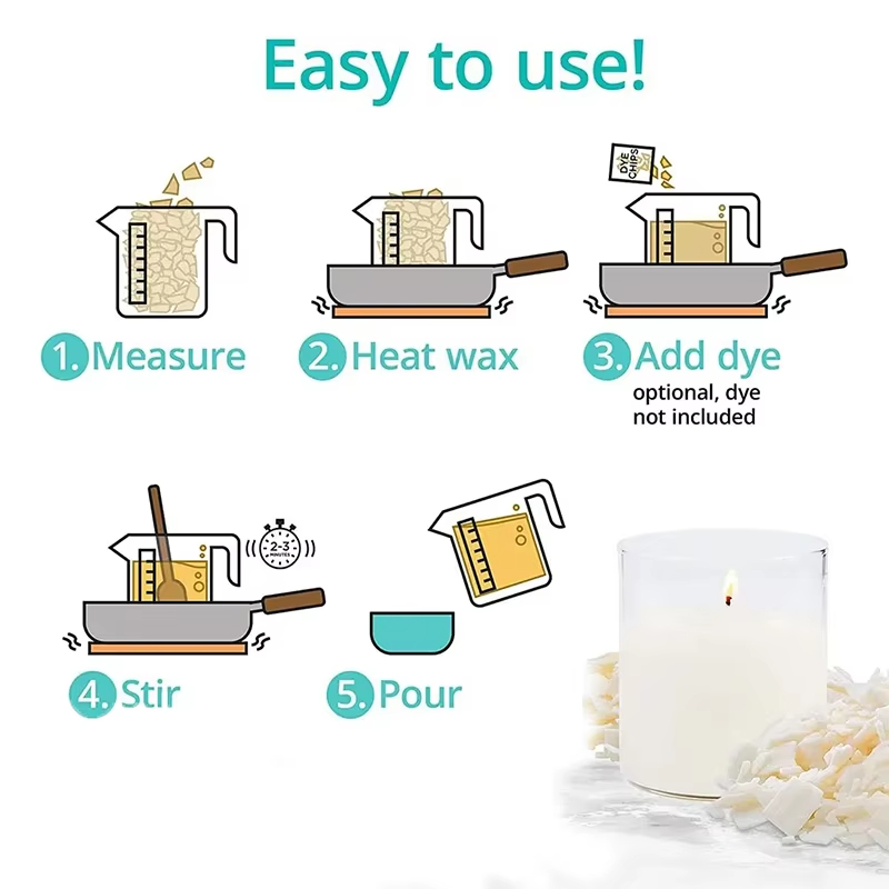 1kg/500/250/100g Pure Soy Wax  - Candle Making Activity 评论和价格