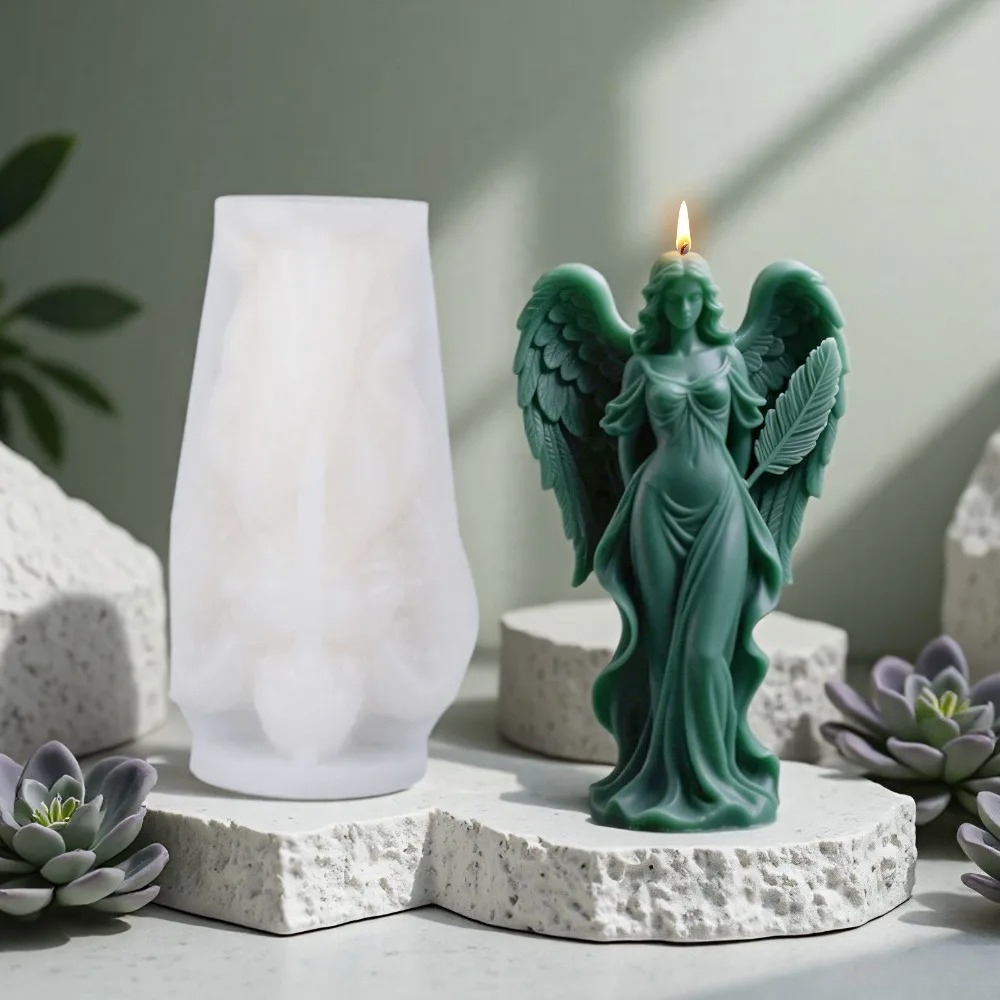 Wings Goddess Scented Silicone - Candle Making Date Night 评论和价格