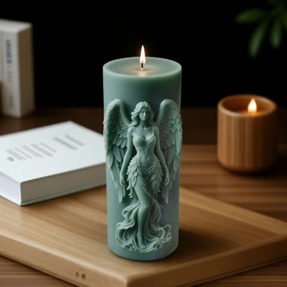 Wings Goddess Scented Silicone - Candle Making Date Night 评论和价格