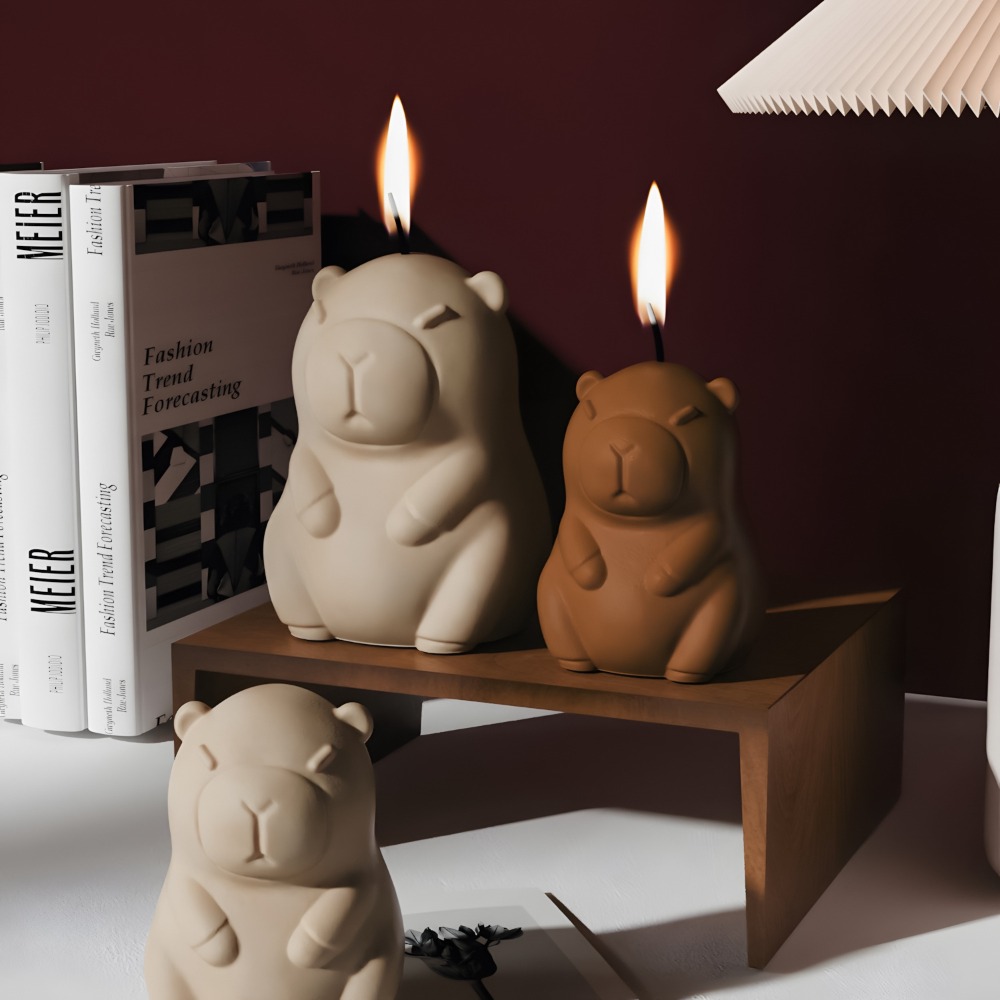 Standing Capybara Scent Candle - Candle Making Date Night 评论和价格
