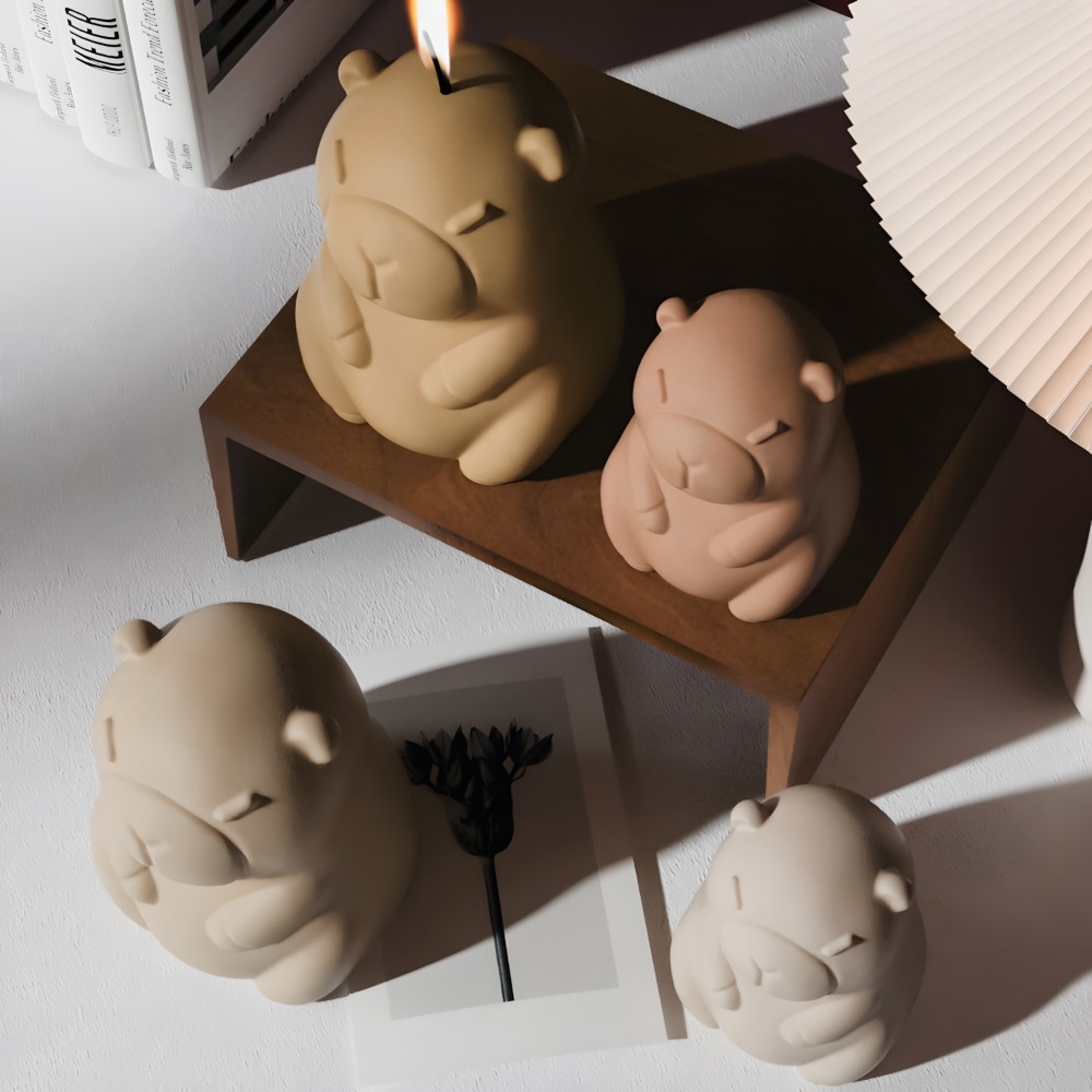 Standing Capybara Scent Candle - Candle Making Date Night 评论和价格
