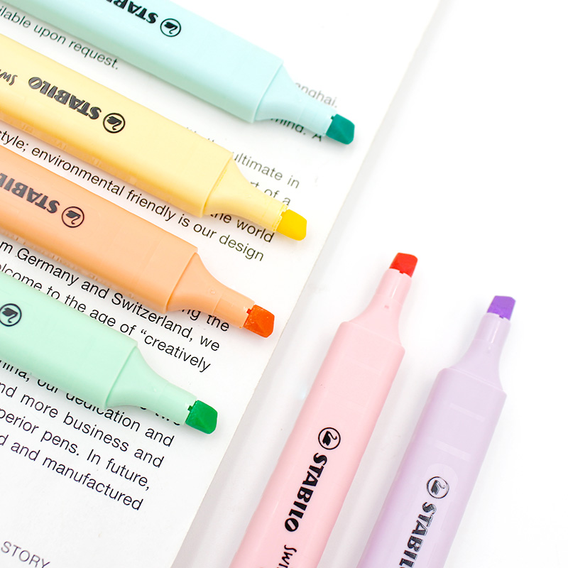 6 Pcs STABILO Highlighter 275  - Stabilo Marker Swing Cool 评论和价格