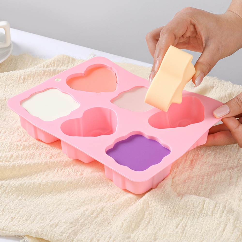 Square Heart Shape Silicone Mo - Candle Making Date Night 评论和价格