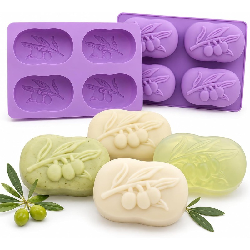 Olive Branch Silicone Mold For - Candle Making Bath 评论和价格