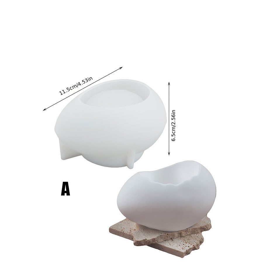 [Resin Mold]  Silicone Egg Mol - Candle Making Moulds 评论和价格
