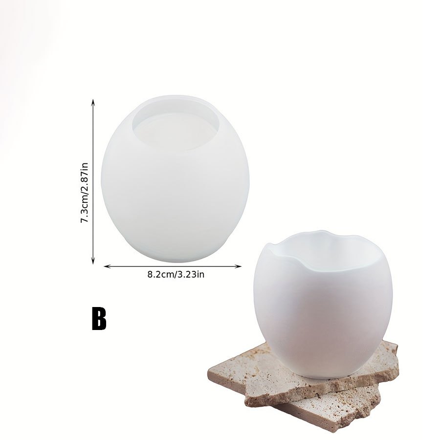 [Resin Mold]  Silicone Egg Mol - Candle Making Moulds 评论和价格