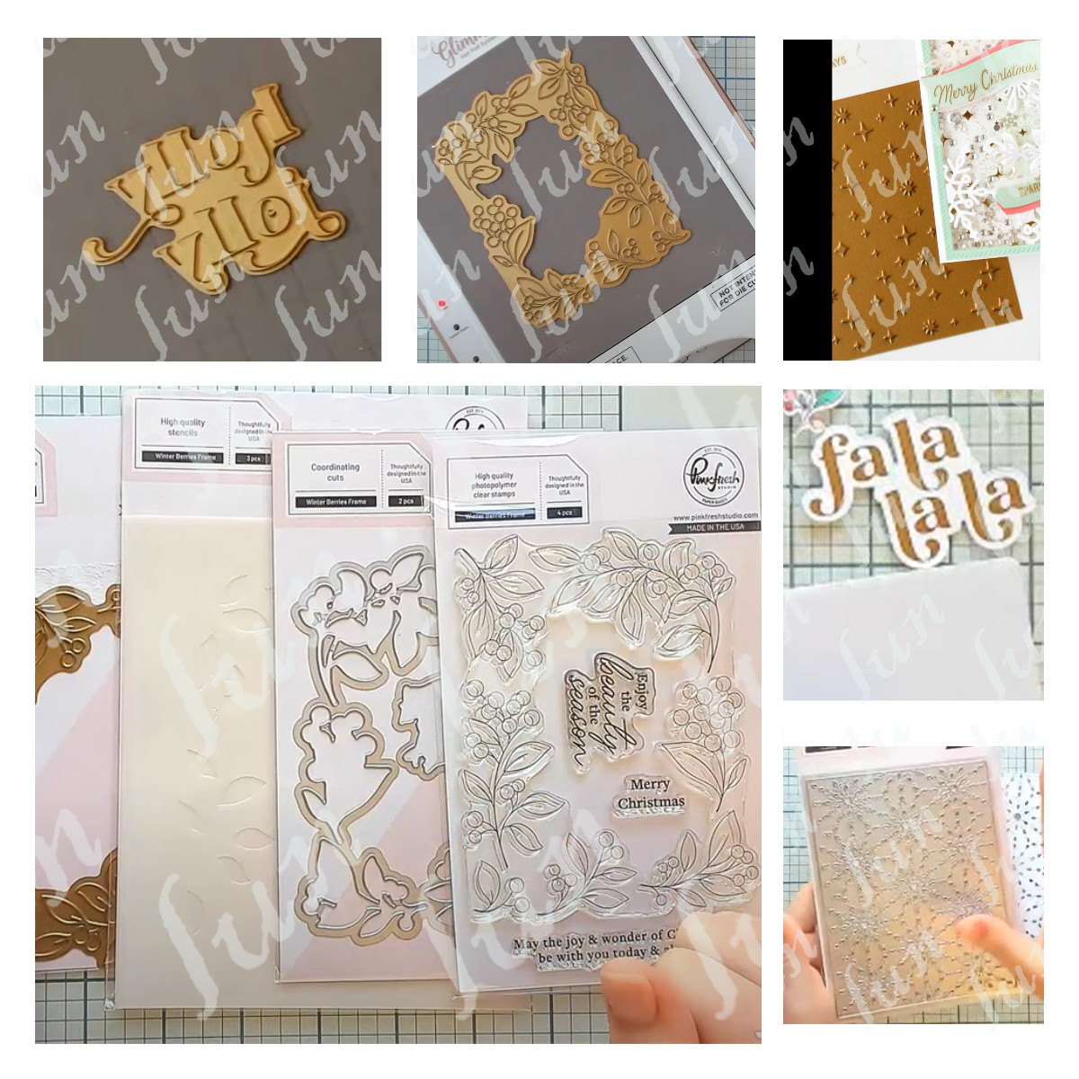 Christmas Holly Jolly Cut Die  - Kraft Box Candle 评论和价格