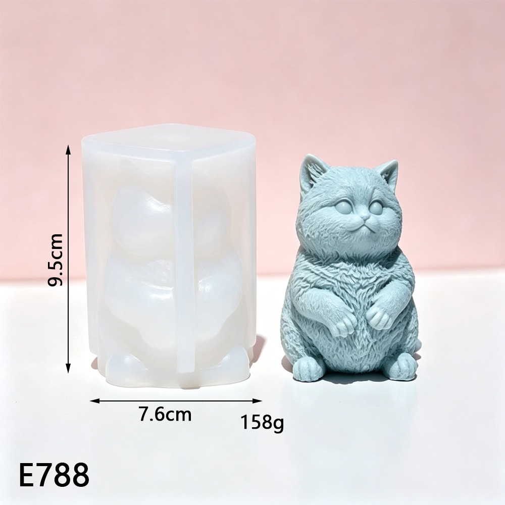 3D Fat Cat Aromatherapy Candle - Candle Making Fat 评论和价格