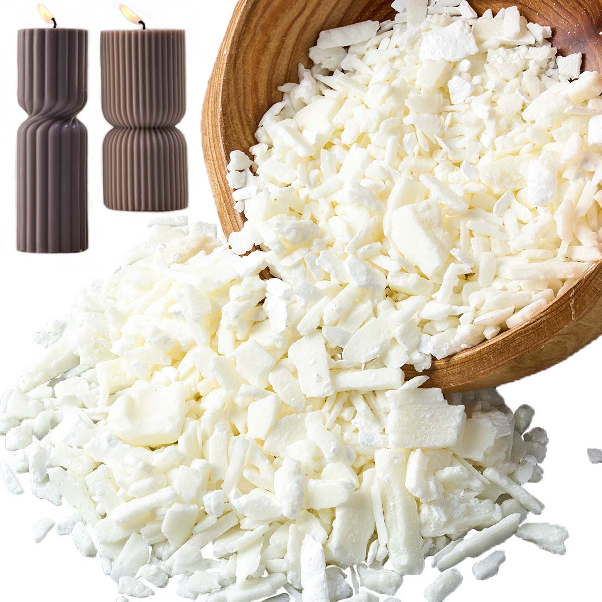 1 Pounds Pure White Soy Wax Fo - Candle Making Date Night 评论和价格