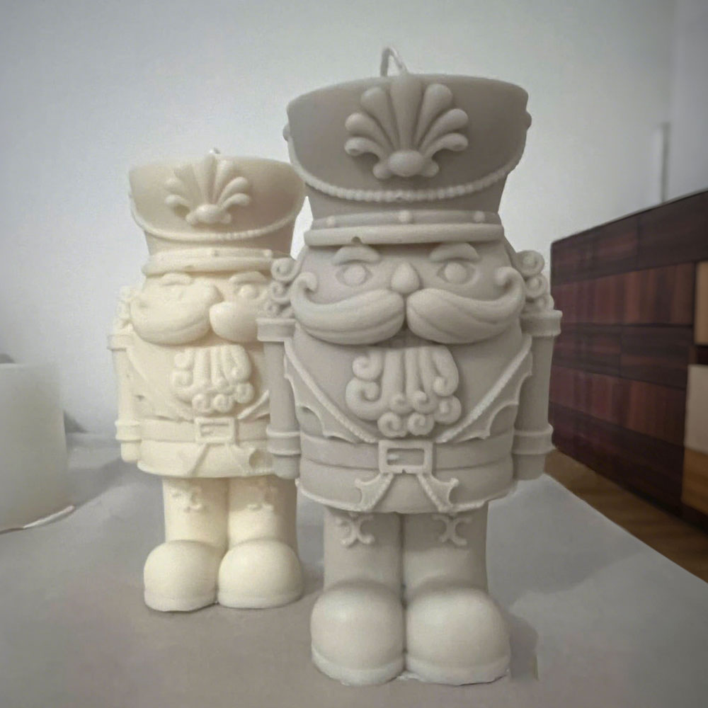 Nutcracker Soldier Silicone Ca - Candle Making Fat 评论和价格