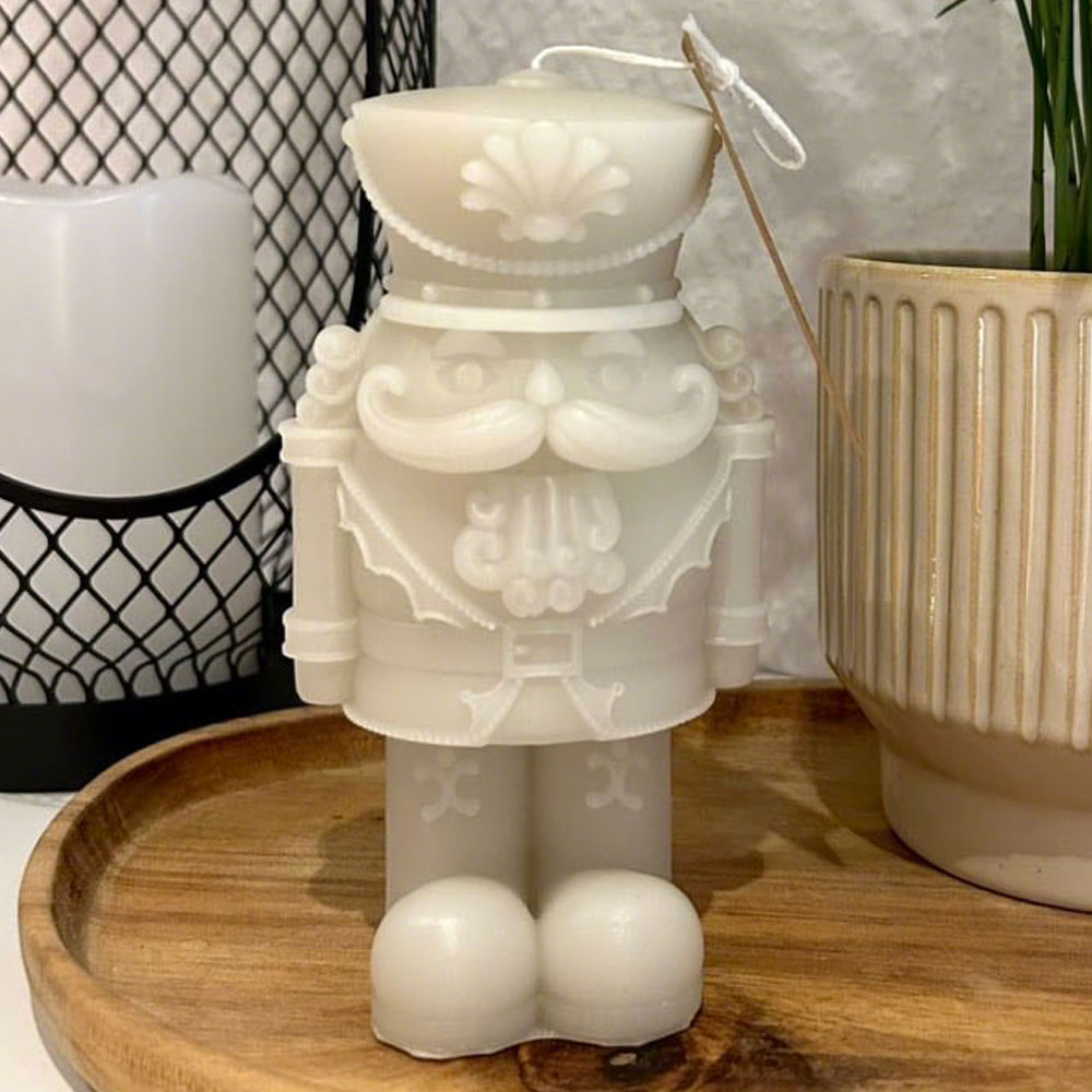 Nutcracker Soldier Silicone Ca - Candle Making Fat 评论和价格
