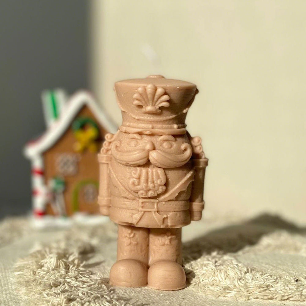 Nutcracker Soldier Silicone Ca - Candle Making Fat 评论和价格