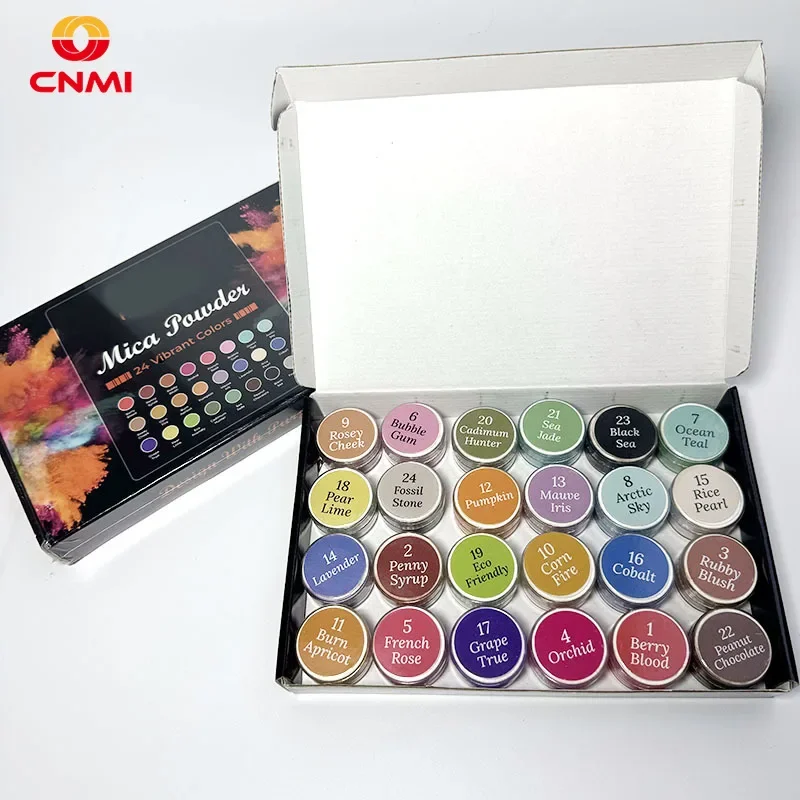 24Colors 6g CNMI Mica Powder C - Candle Making Bath 评论和价格