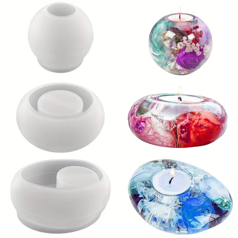 Tealight Candle Holder Resin S - Candle Making Moulds 评论和价格