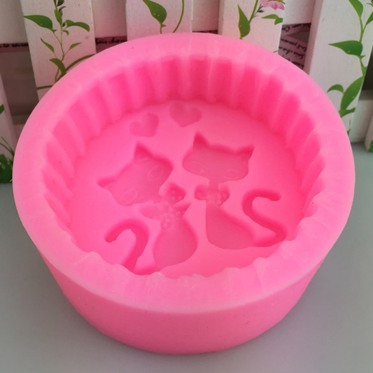 1-Piece Silicone Cat Soap Mold - Candle Making Date Night 评论和价格