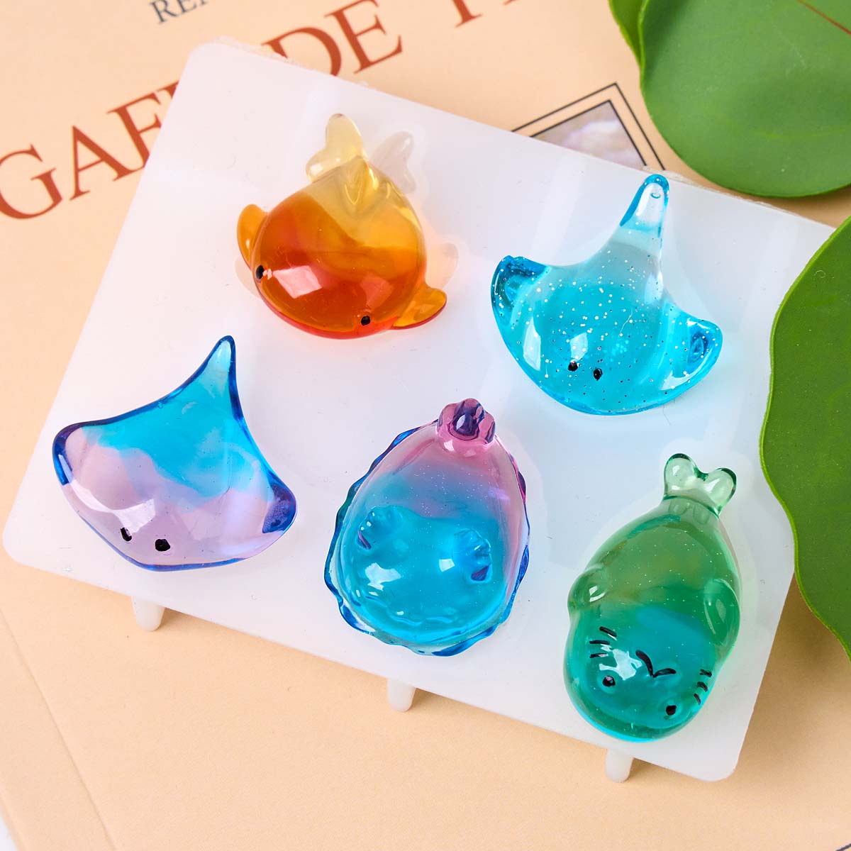 3D Healing Kawaii Manta Ray Wh - Candle Making Moulds 评论和价格