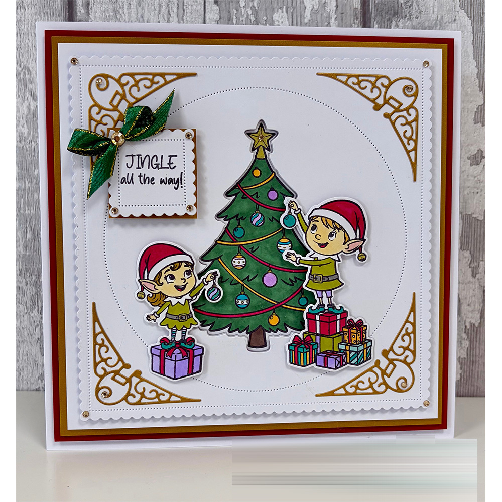 Santa's Workshop Toys Die Set  - Kraft Box Candle 评论和价格