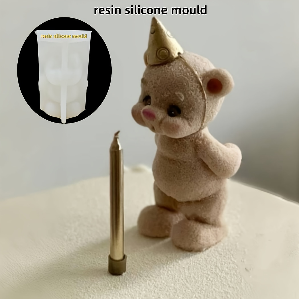DNEJIU Cute Bear Silicone Mold - Candle Making Moulds 评论和价格