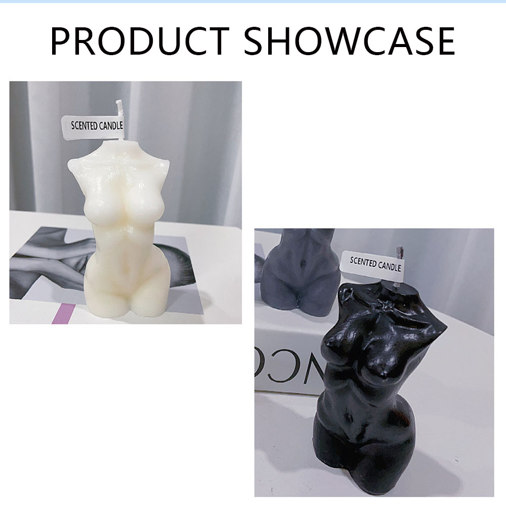 Female Torso Body Shape Scente - Paraffin Candle Wax 评论和价格