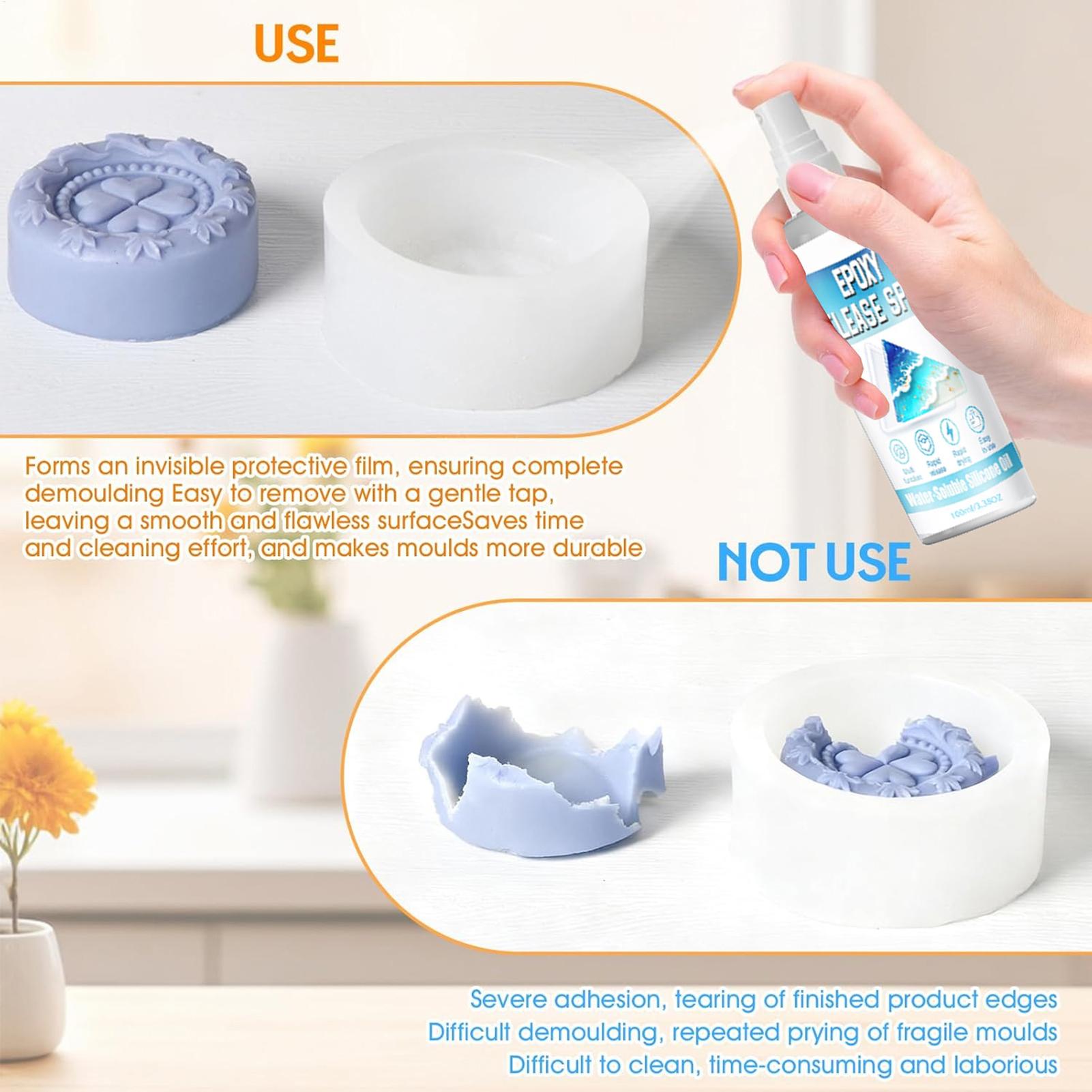 Epoxy Mold Release Spray 100ml - Candle Making Workshops 评论和价格