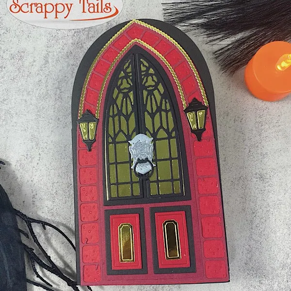 Gargoyle Wall Halloween Metal  - Kraft Box Candle 评论和价格