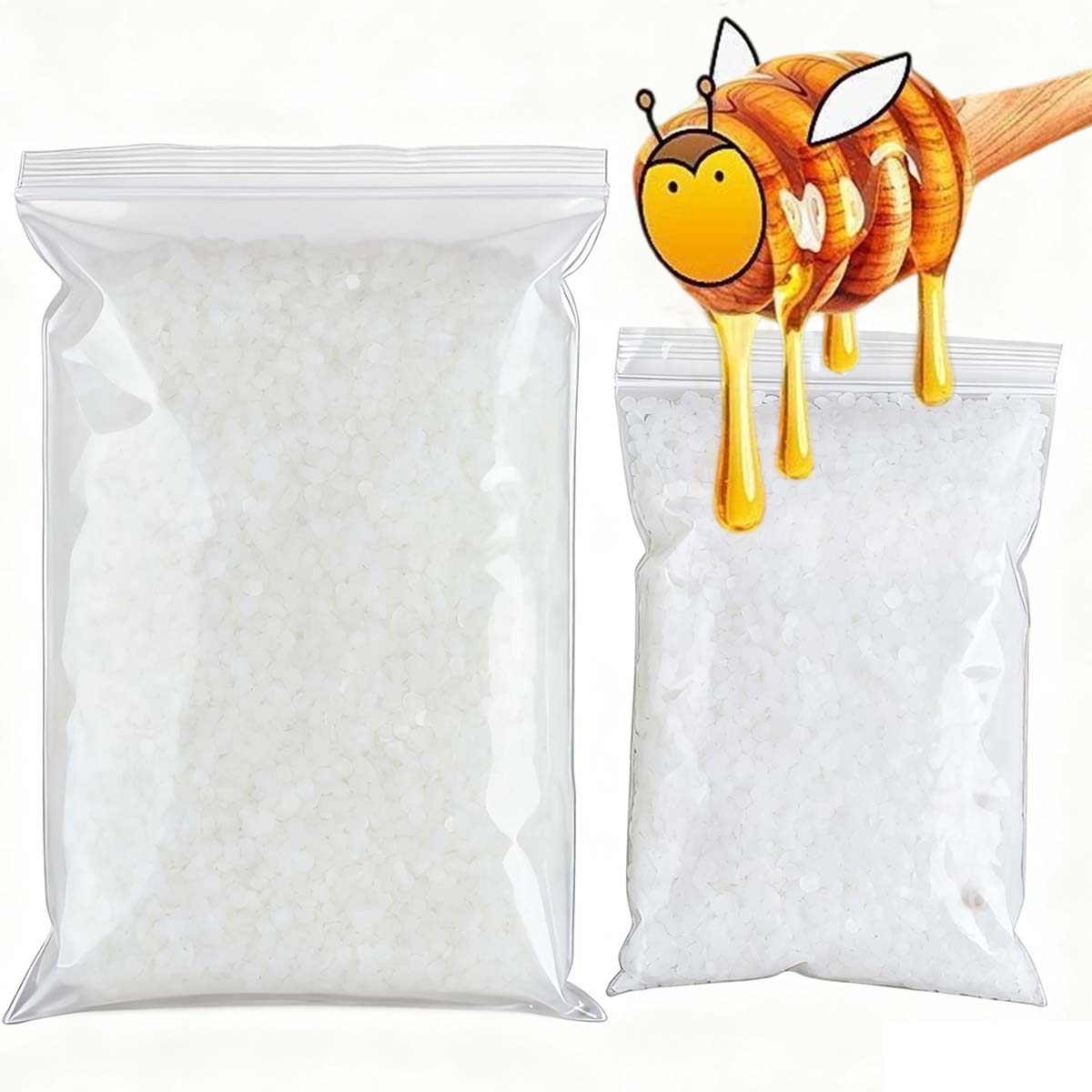 200g-1000g White Beeswax Pure  - Candle Making Date Night 评论和价格
