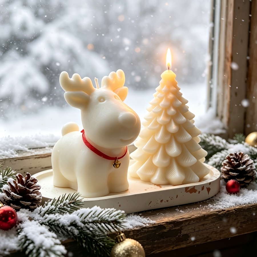 Clay Silicone Mold 3pcs Set: C - Candle Making Kit Diy 评论和价格