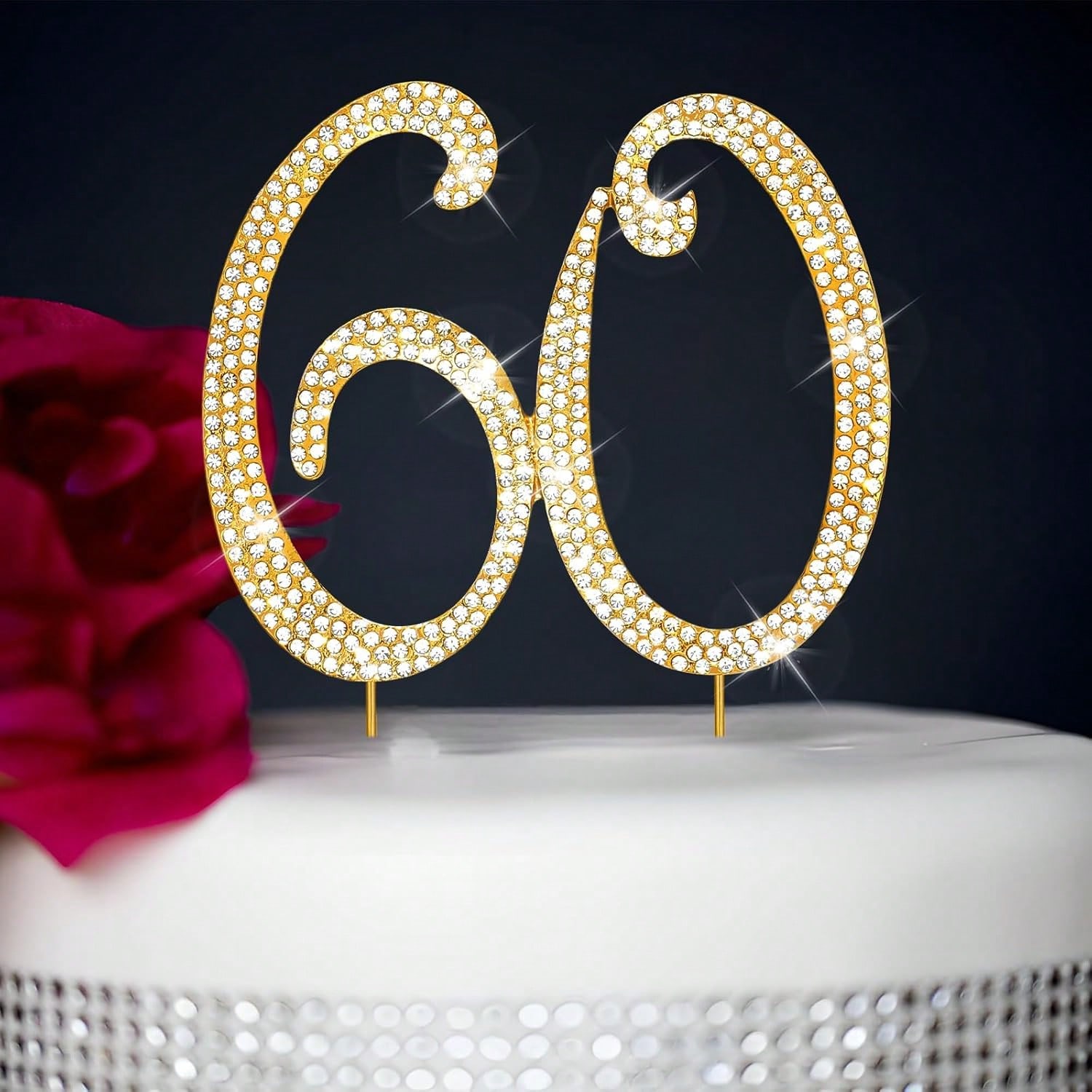 Large Gold Rhinestone Number C - Candle Making Supplies 评论和价格