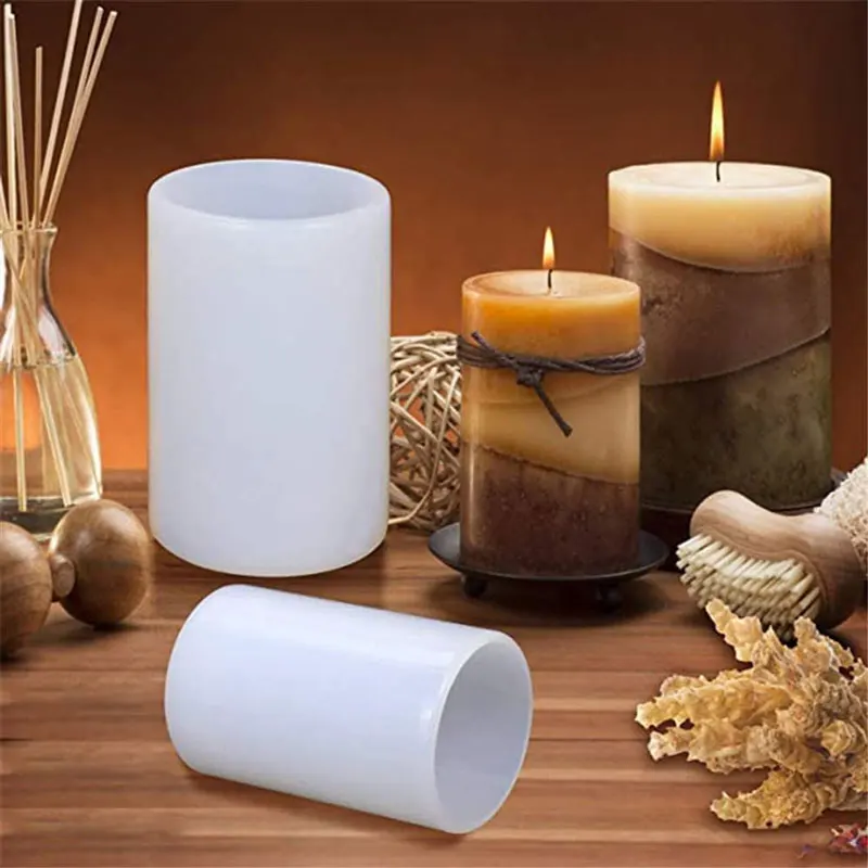 Cylinder Silicone Candle Molds - Candle Making Date Night 评论和价格