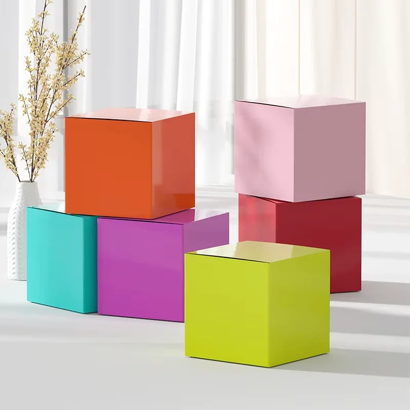 Folding Paper Box Colorful Car - Kraft Box Candle 评论和价格