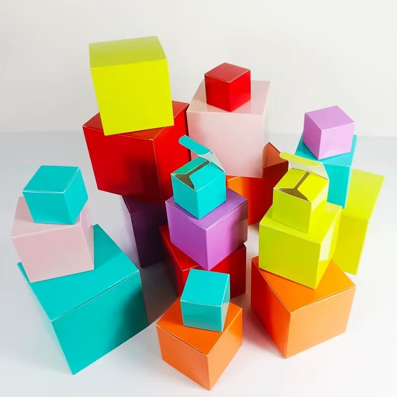 Folding Paper Box Colorful Car - Kraft Box Candle 评论和价格