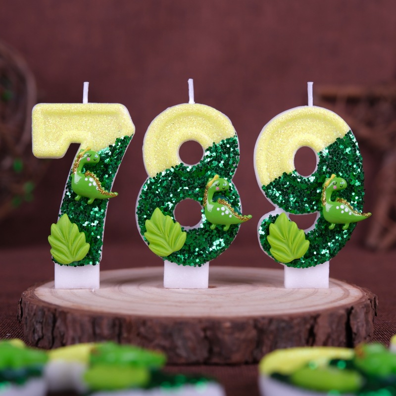 New 0-9 Number Birthday Candle - Paraffin Candle Wax 评论和价格