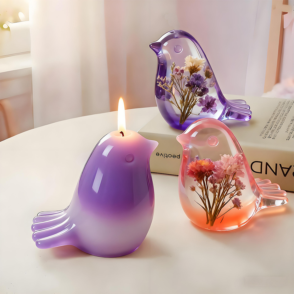 Little Fat Bird Candle Silicon - Candle Making Fat 评论和价格
