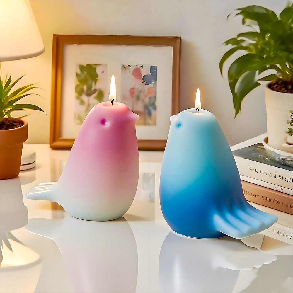 Little Fat Bird Candle Silicon - Candle Making Fat 评论和价格
