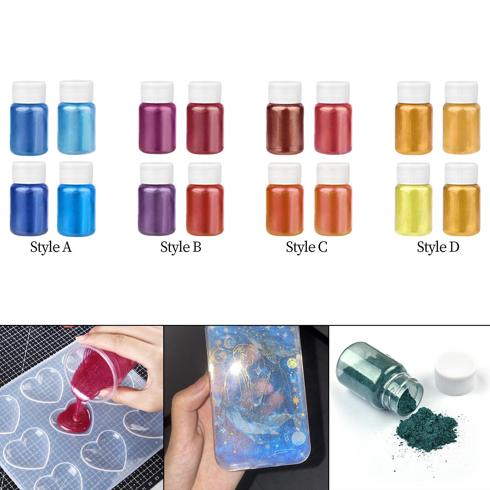 4 Pieces Pearlescent Mica Powd - Candle Making Bath 评论和价格