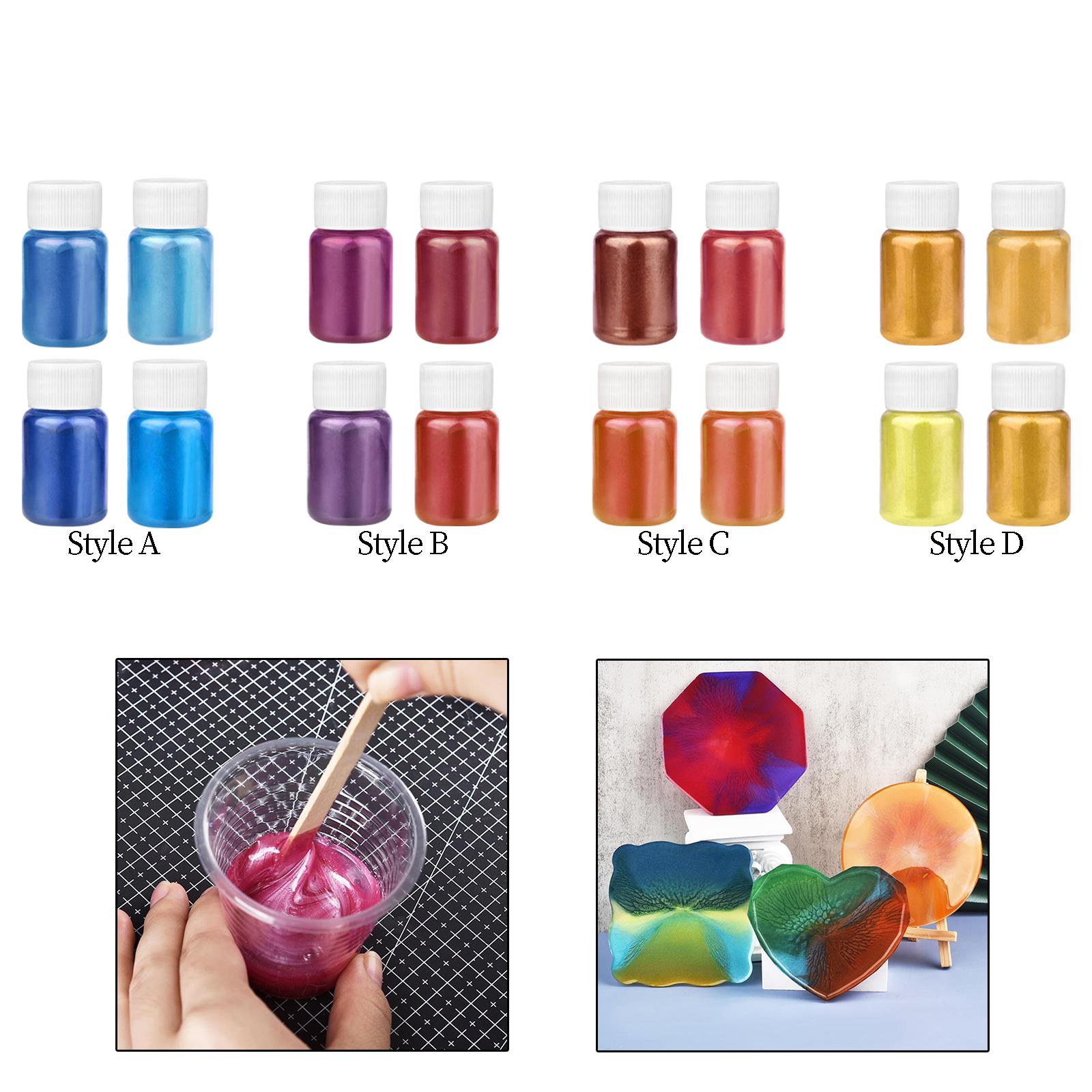 4 Pieces Pearlescent Mica Powd - Candle Making Bath 评论和价格