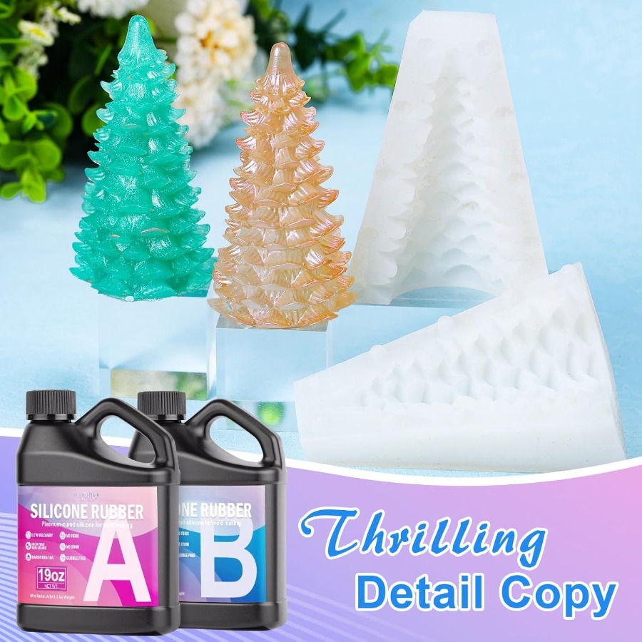 Silicone Mold Making Kit, 38.8 - Candle Making Moulds 评论和价格