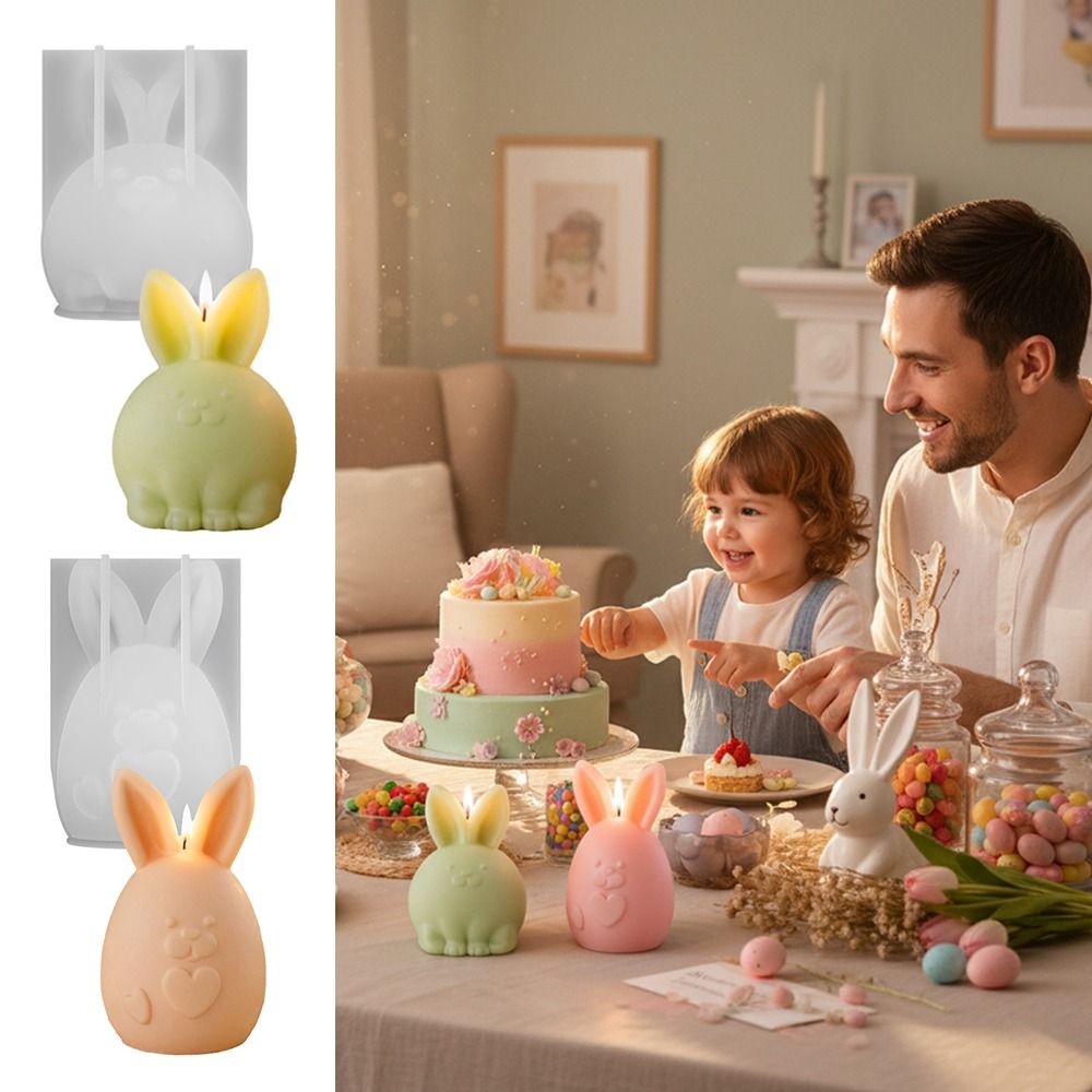 Cartoon Rabbit Easter Buuny Mo - Candle Making Fat 评论和价格