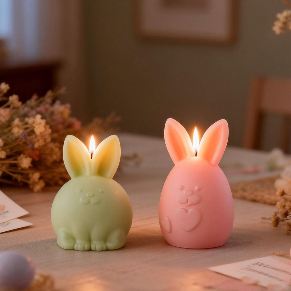 Cartoon Rabbit Easter Buuny Mo - Candle Making Fat 评论和价格