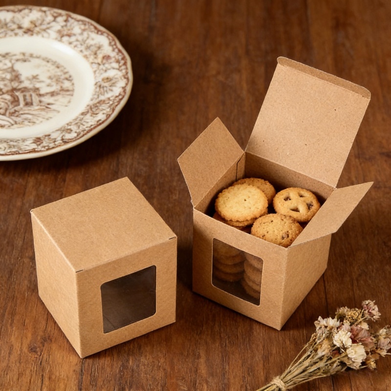 Brown Kraft Paper Boxes with P - Kraft Box Candle 评论和价格